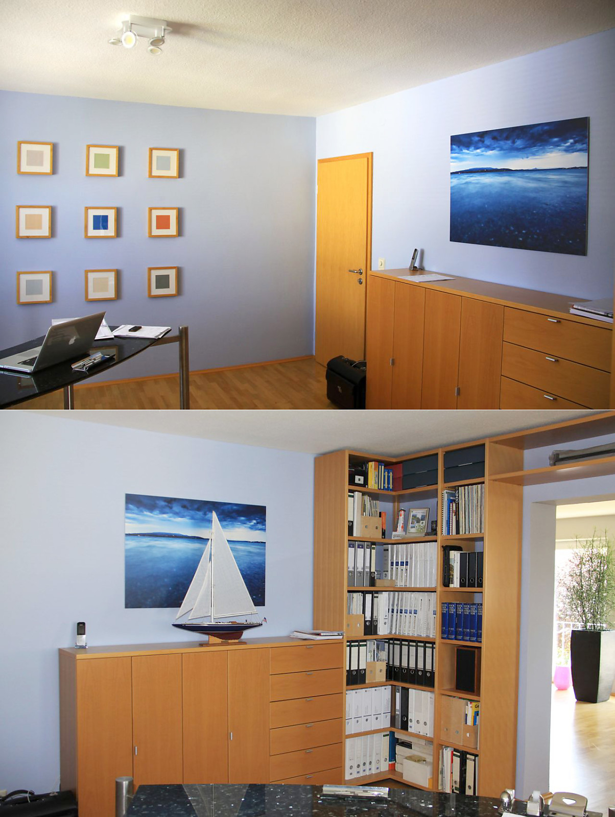 Büroverschönerung