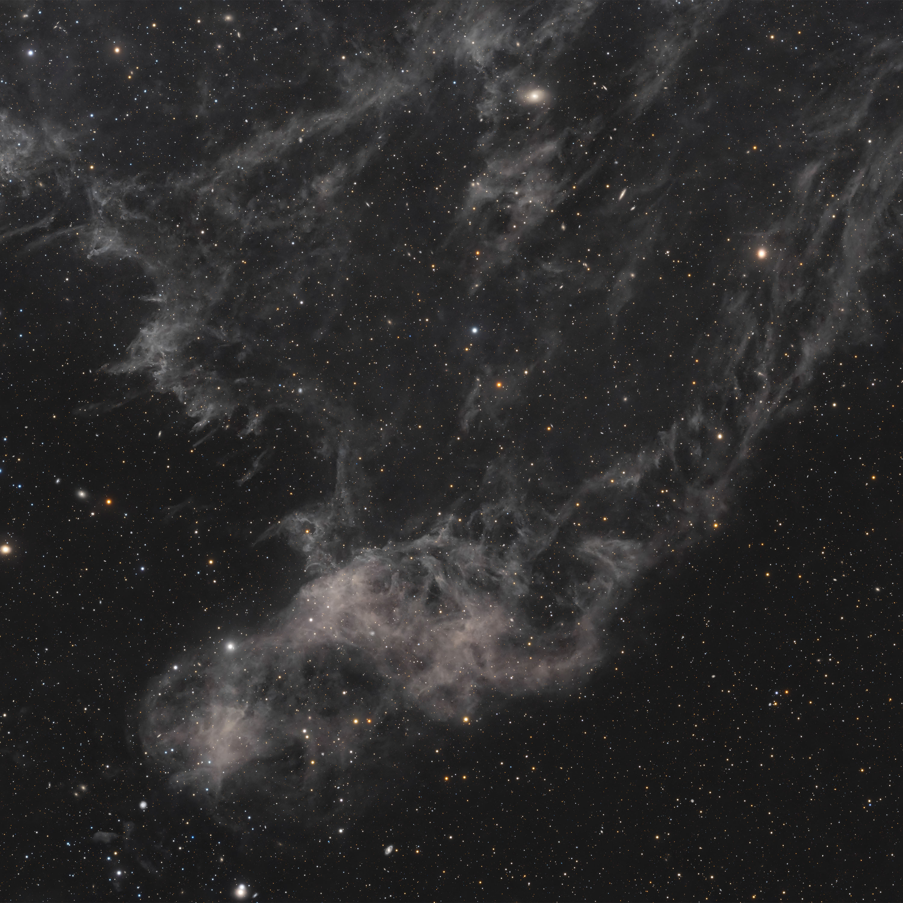 LBN 406 – The Laughing Skull Nebula