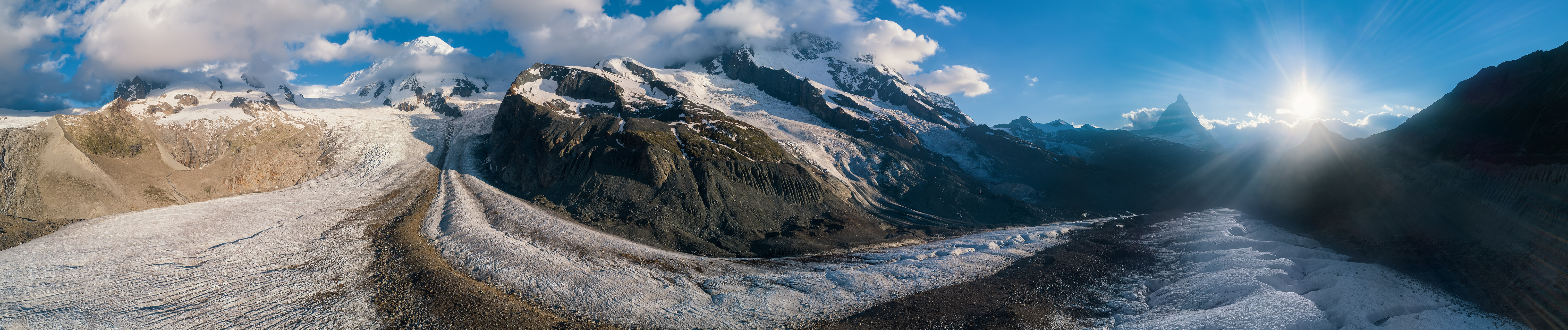 Von Monte Rosa zum Matterhorn