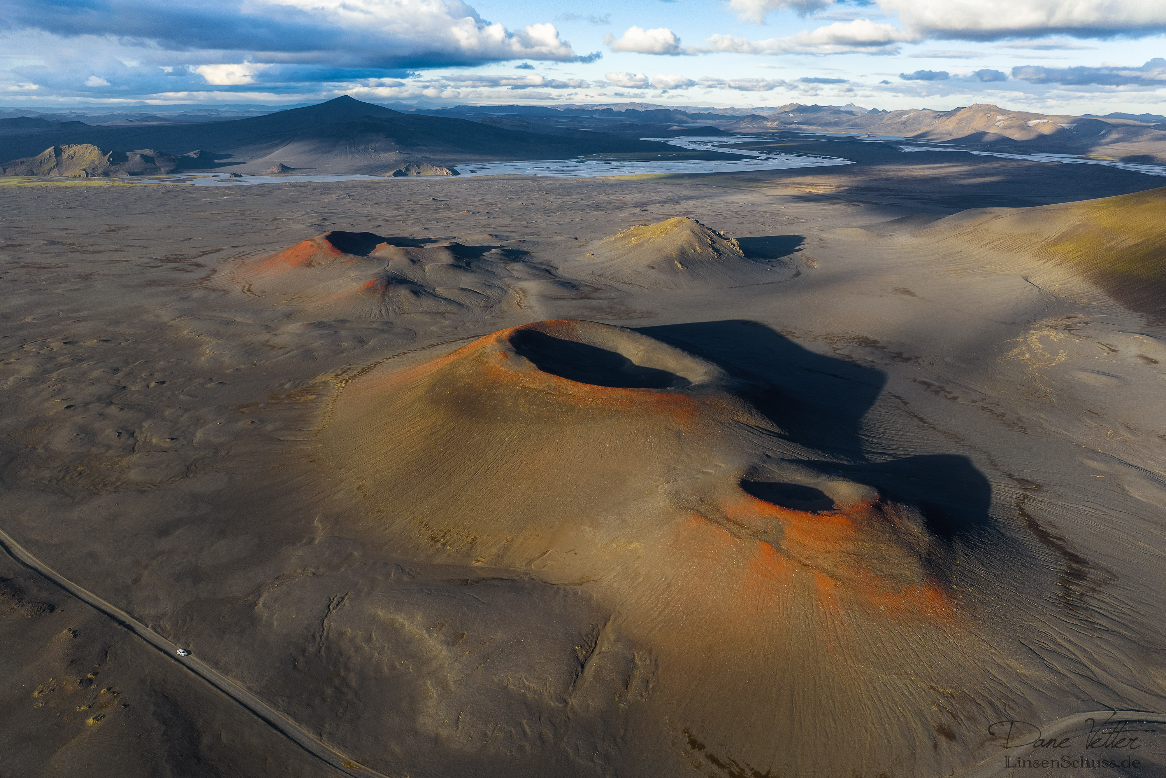 Die rostigen Krater