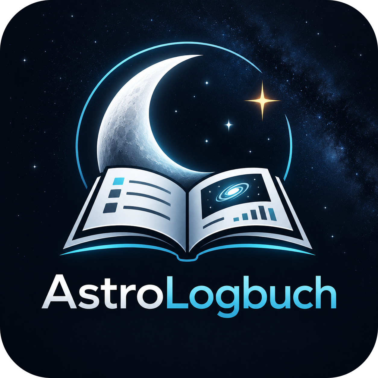AstroLogbuch: Status, Belichtungszeit und Sichtbarkeit auf einen Blick